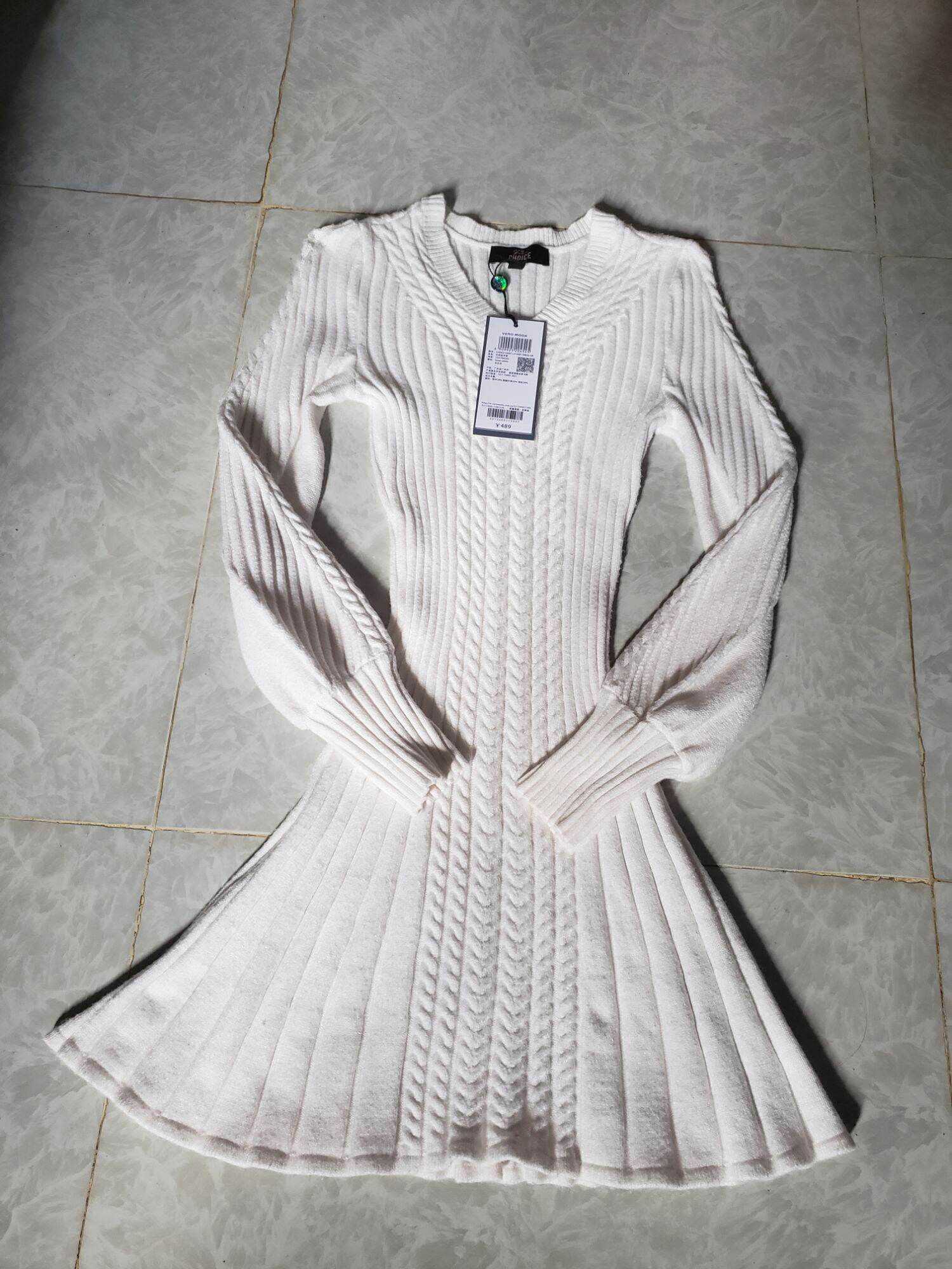 [HÌNH THẬT]VÁY LEN NEWTAG VEROMODA SIZE XS