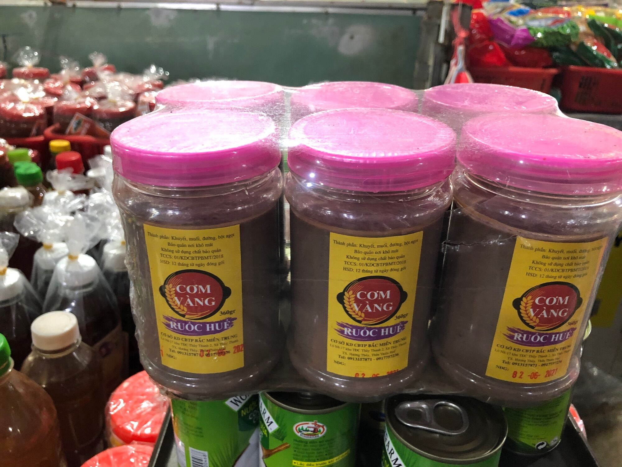 Ruốc nấu cơm vàng huế 160gram - đặc sản huế bông bông