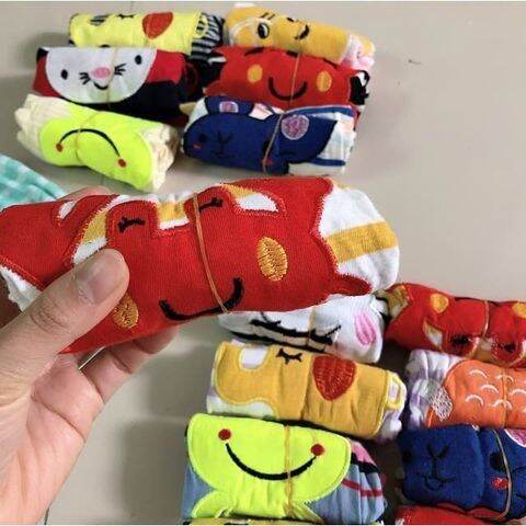 Combo 10 quần mông thú chất cotton cho bé trai bé gái