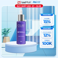 Serum Dưỡng Da OLAY RETINOL24 Giúp Giữ Nét Tươi Trẻ Cho Da & Mờ Nếp Nhăn Chai 30ML