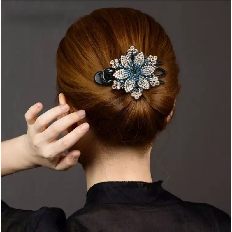 Fashion petal flower hairpin