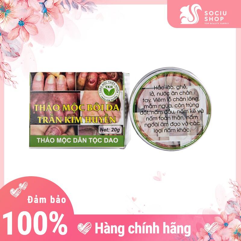 THẢO MỘC BÔI DA _ VIÊM DA DEN tkh