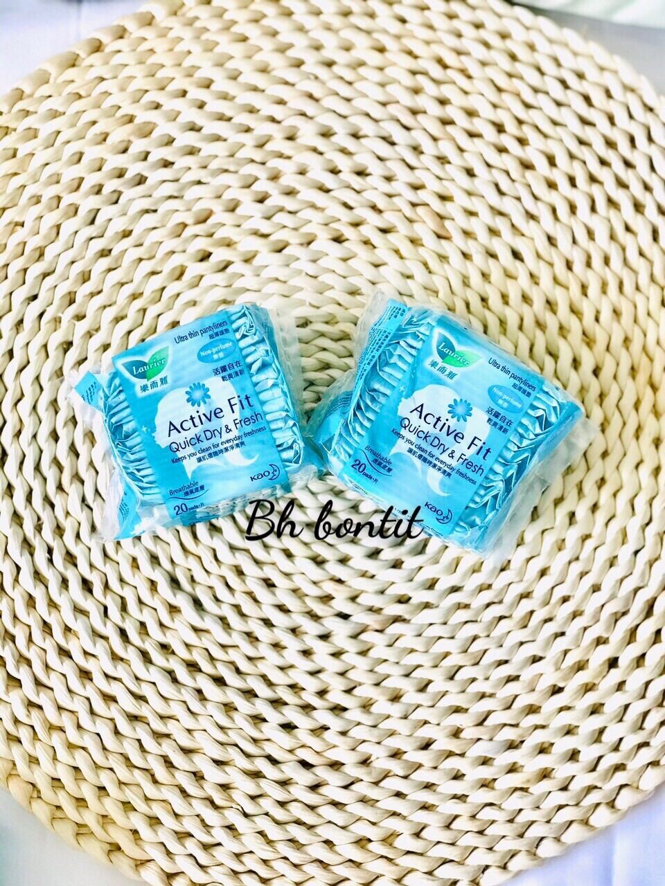 Băng vệ sinh hàng ngày Laurier Active Fit 20/40 miếng