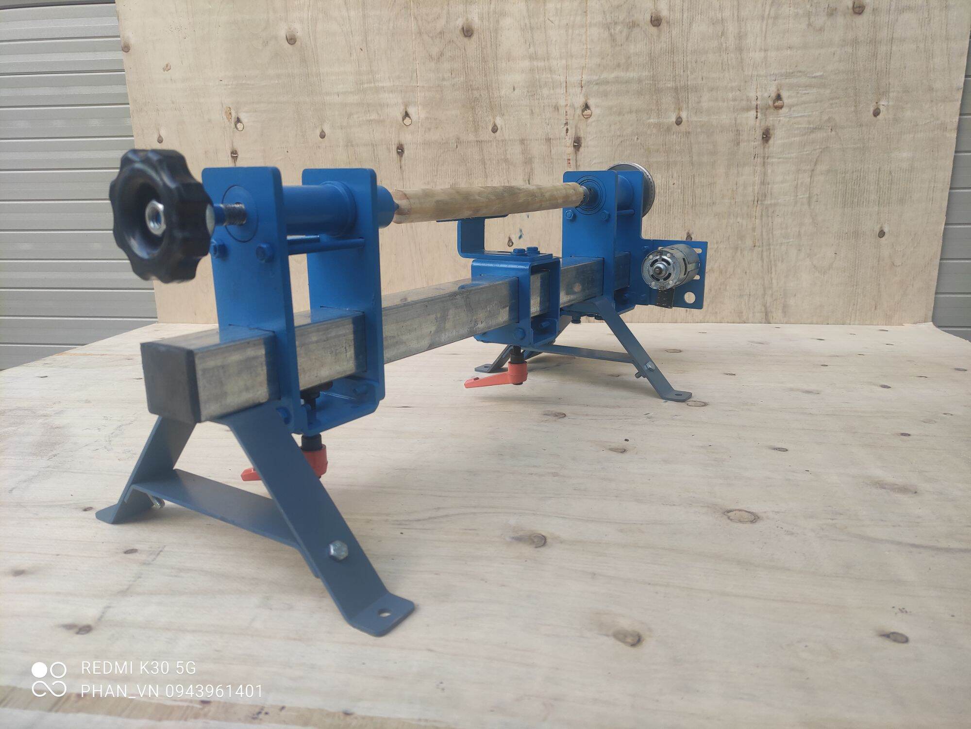 Máy tiện gỗ mini 220v