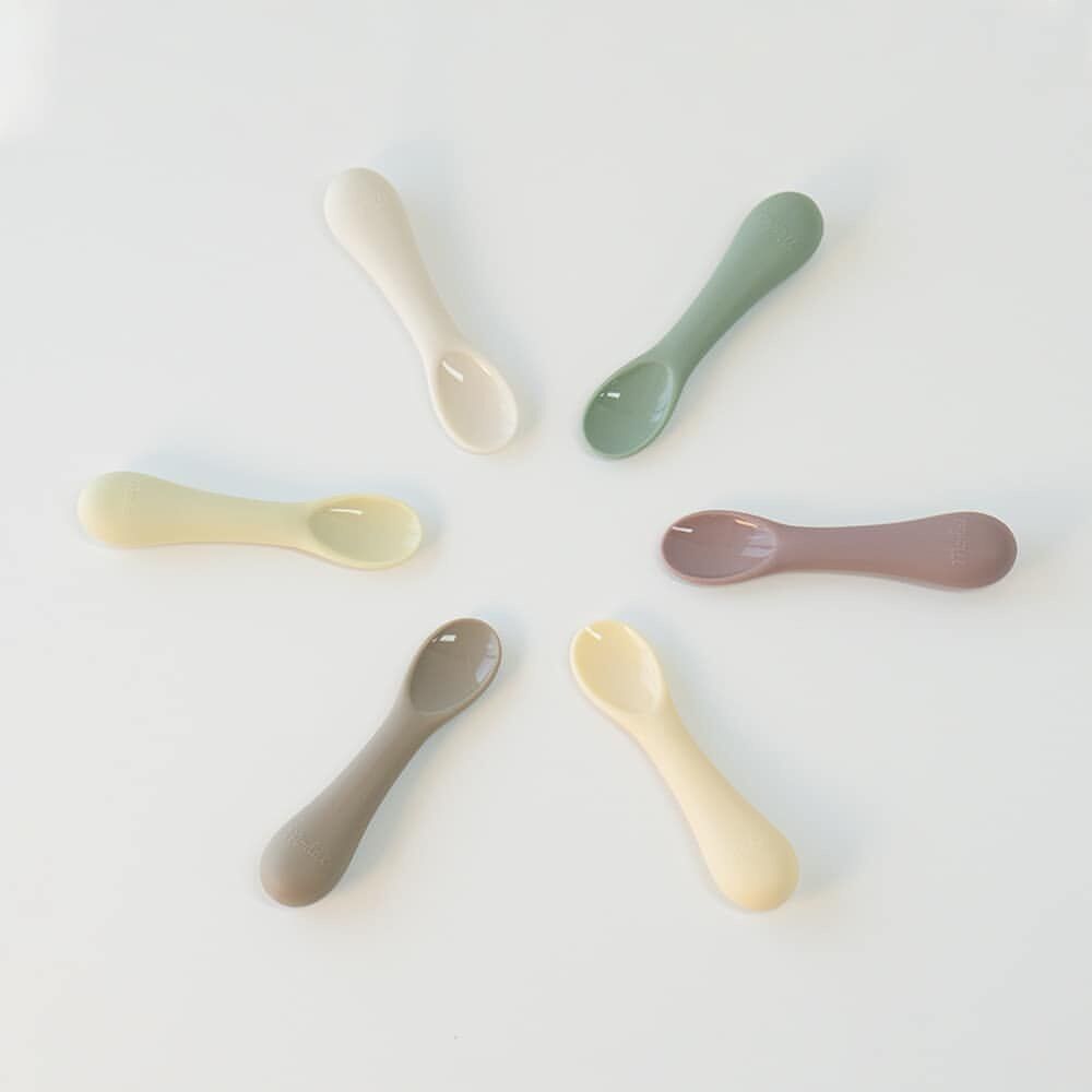 THÌA ĂN DẶM SILICONE BLUEMAMA MODUI HÀN QUỐC