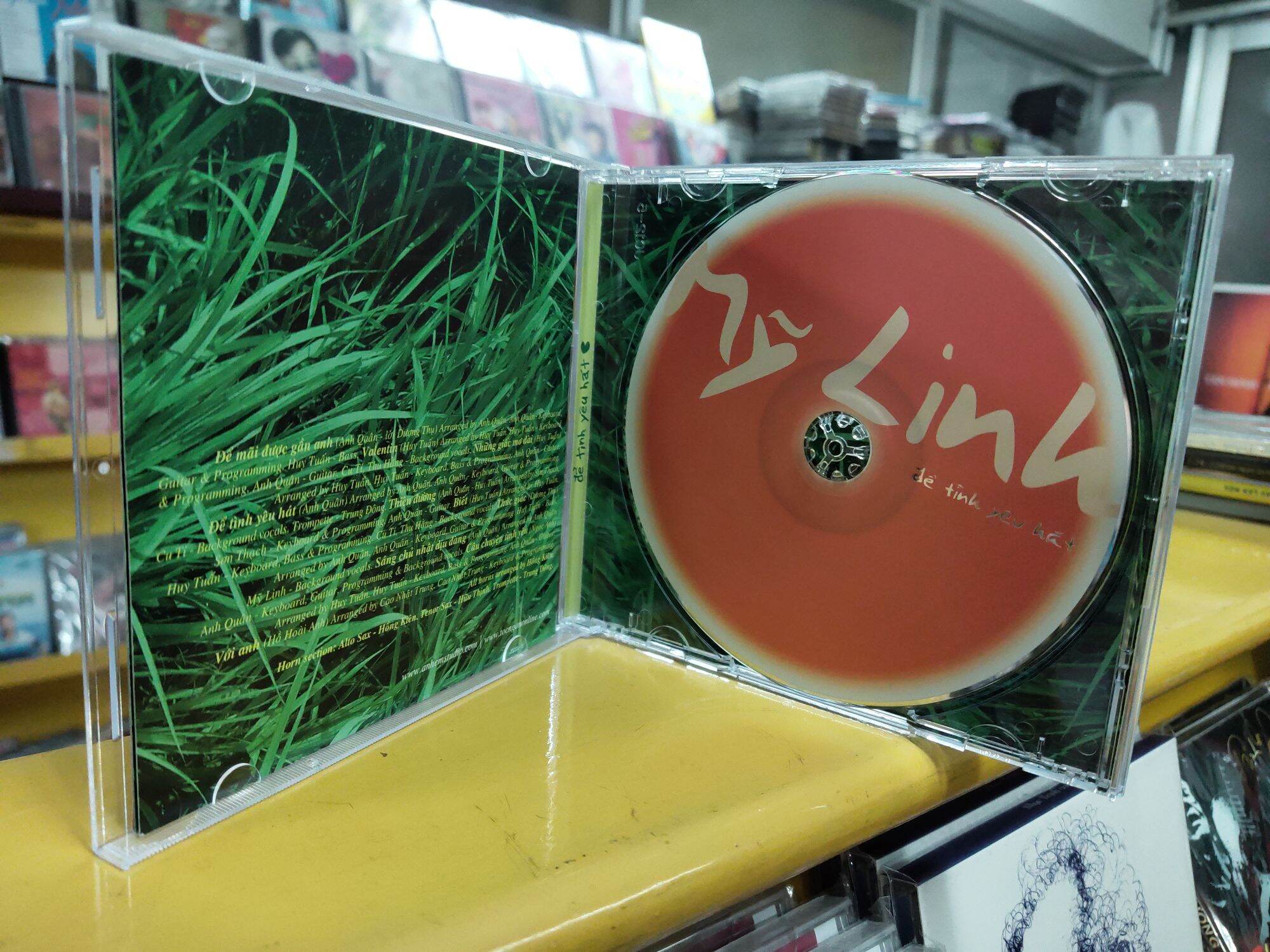 CD - Mỹ Linh - Để tình yêu hát