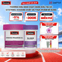 Viên uống hỗ trợ cải thiện mất ngủ & giảm căng thẳng thần kinh Swisse Ultiboost Sleep
