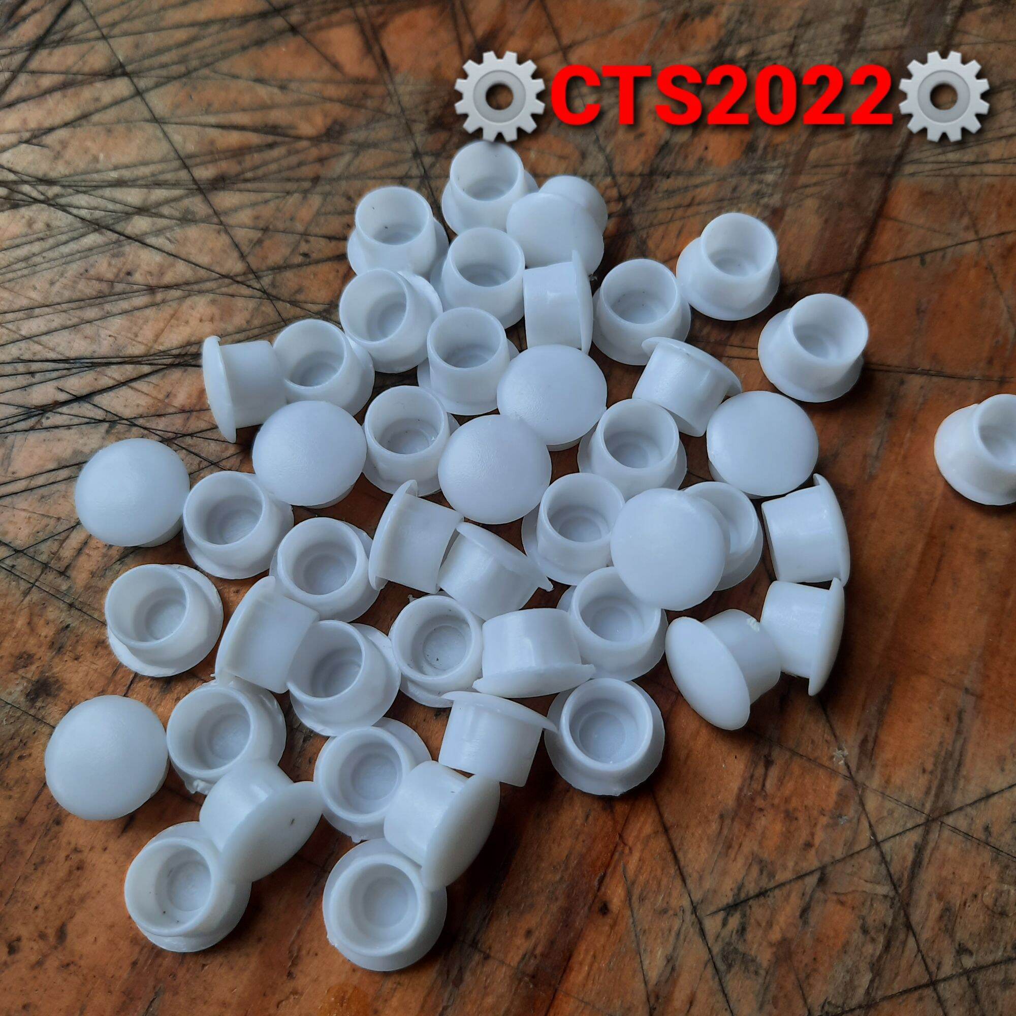 Set 10 nút nhựa bịt lỗ phi 10mm