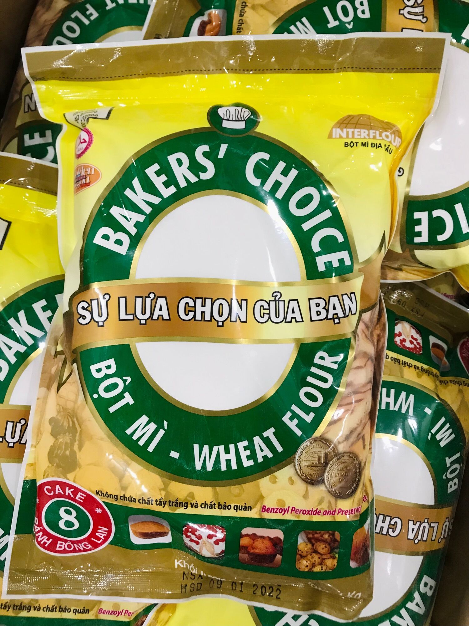 Bột mì đa dụng baker’s choice số 8