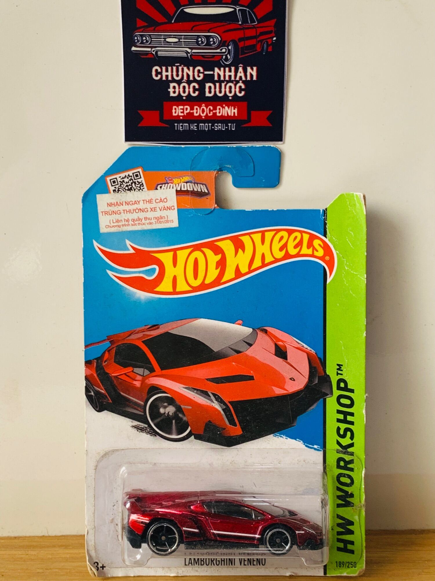 Hobby Store xe mô hình Hot Wheels Lamborghini Veneno các loại 