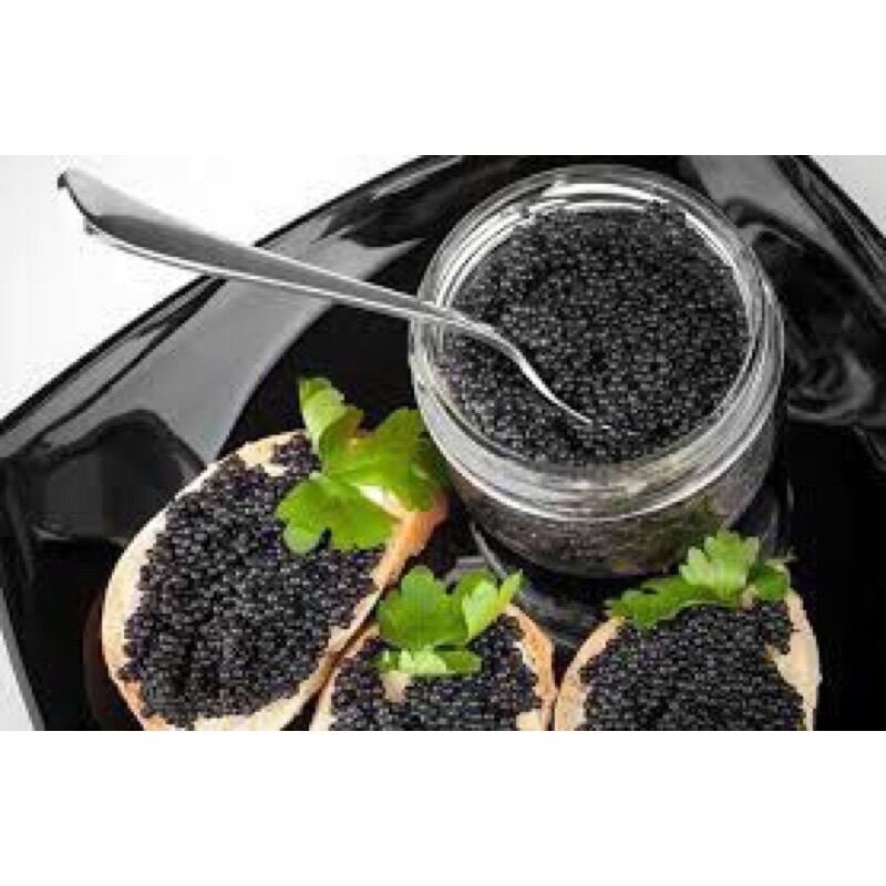 Trứng Cá Hồi Đen 220g Nhập Khẩu Nga