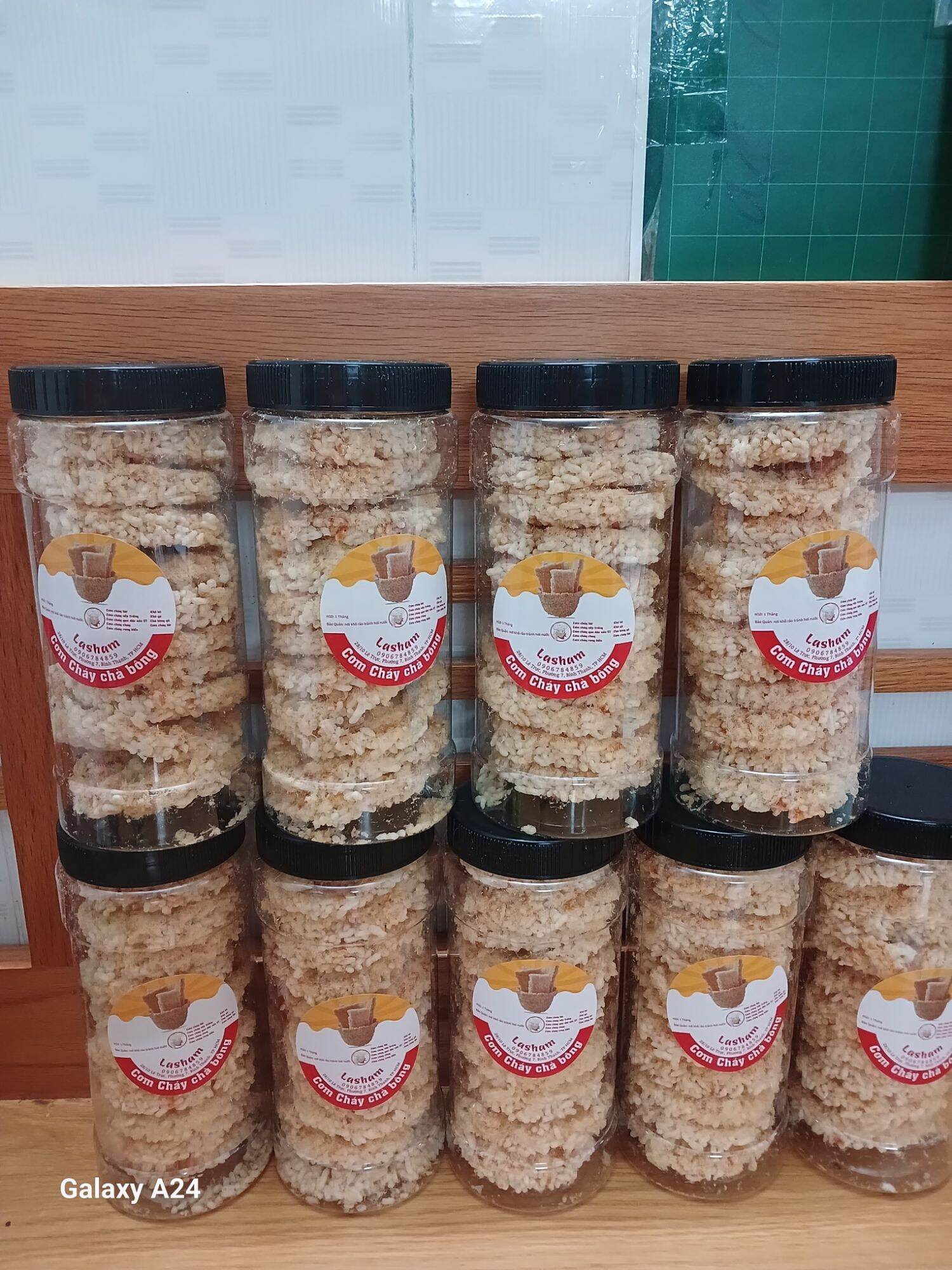 Cơm cháy chà bông  gà