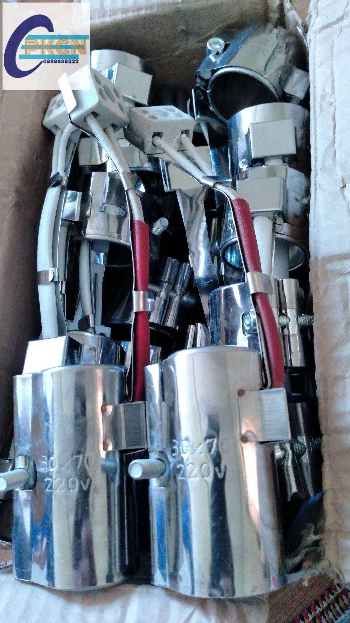 Vòng nhiệt máy ép nhựa phi 45x40mm 220V