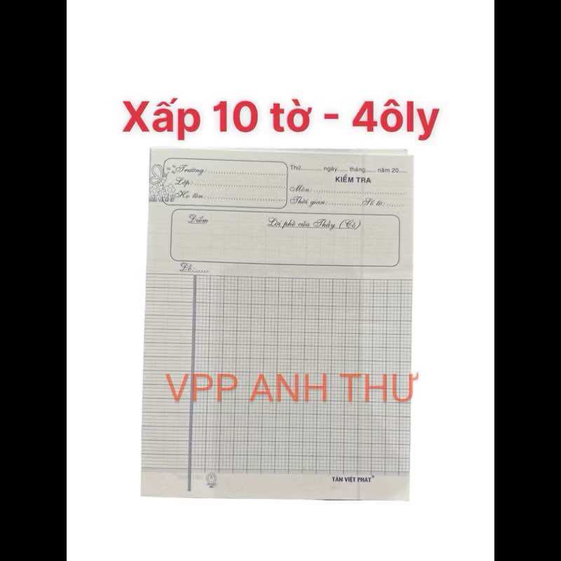 Combo of 3 Test Paper Packs (3 Packs of 10 Sheets)