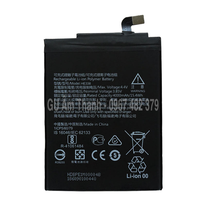 Pin thay thế cho Nokia 2.1 TA-1080 TA-1092 4000mAh Zin