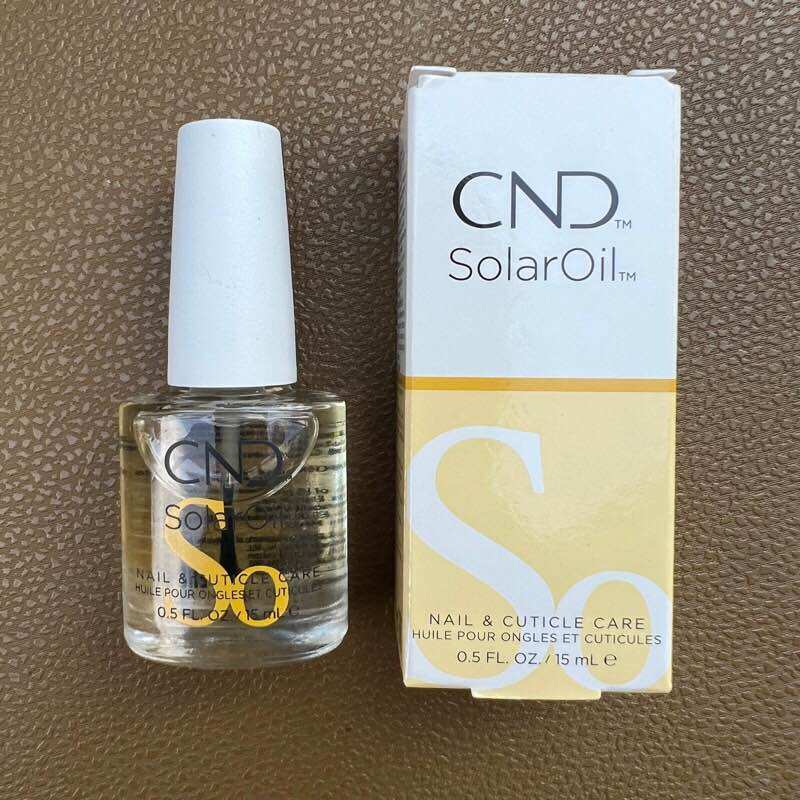 Dưỡng ẩm cho móng tay và lớp biểu bì CND Solar oil 15ml
