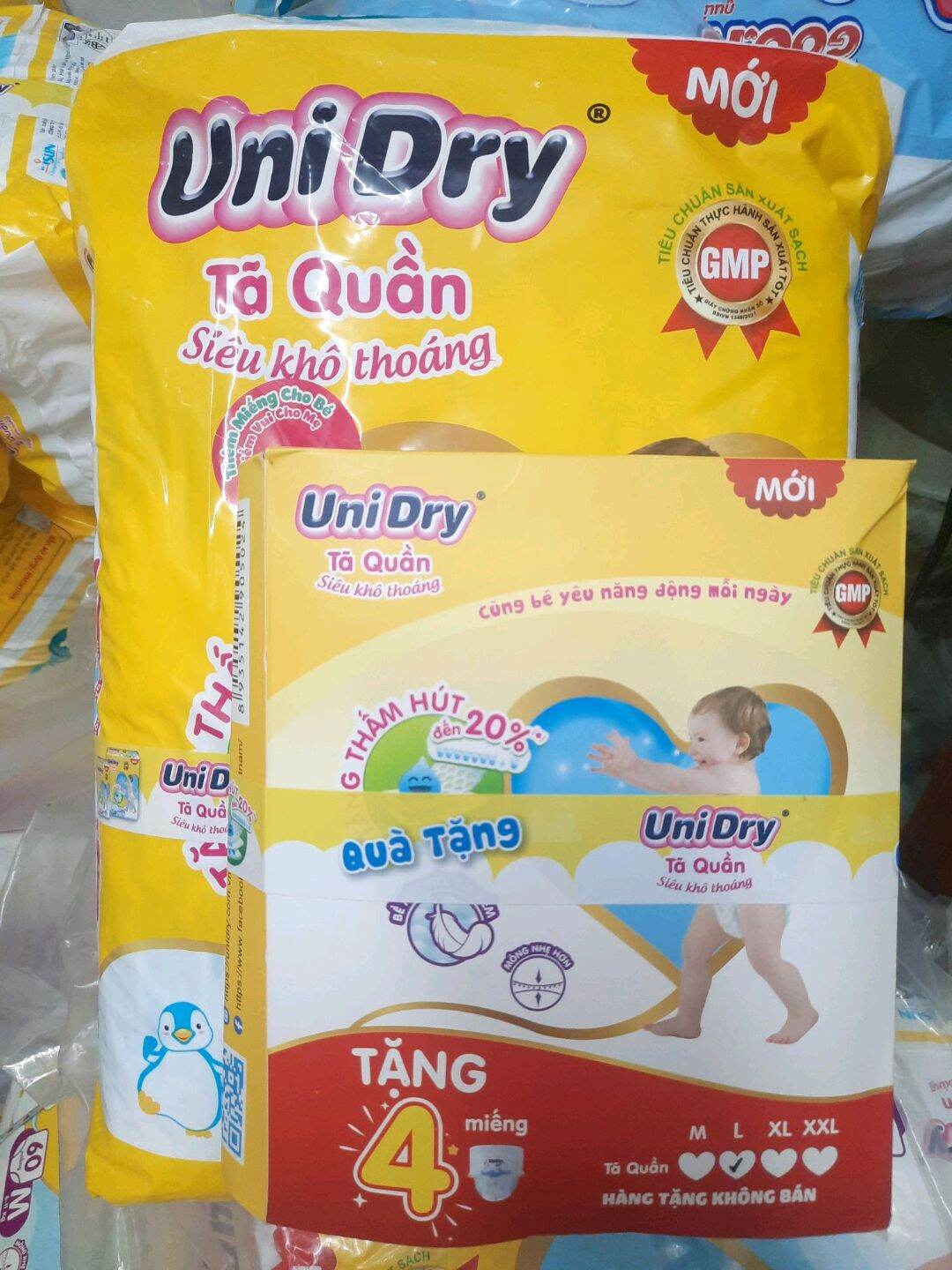 Tã Quần Siêu Mỏng Unidry L54