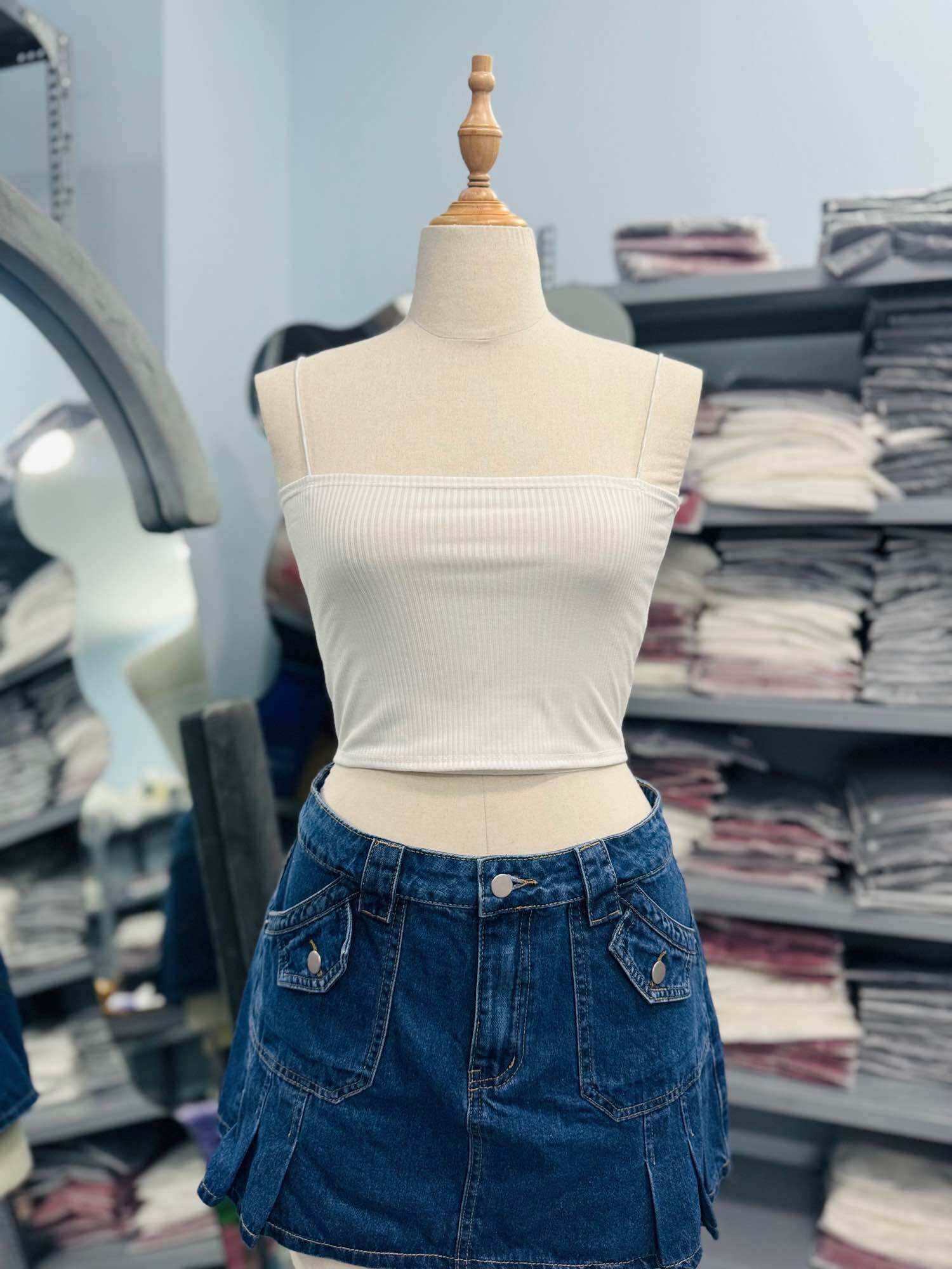 [ SIZE LỚN BIGSIZE 55Kg-100Kg ] ÁO 2 DÂY SỢI BÚN