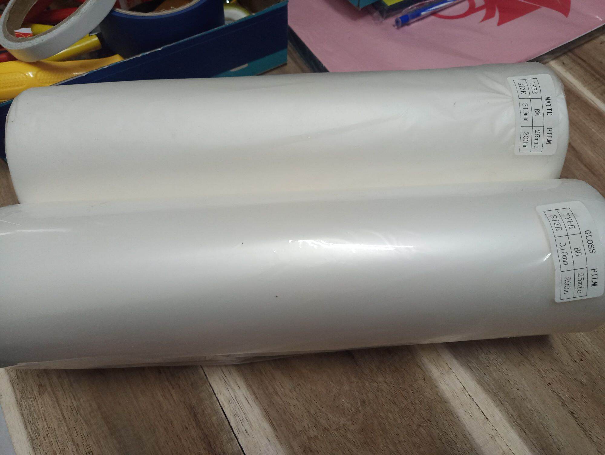 Màng cán nhiệt mờ glossy (màng BOPP) khổ 310mm x 200mm