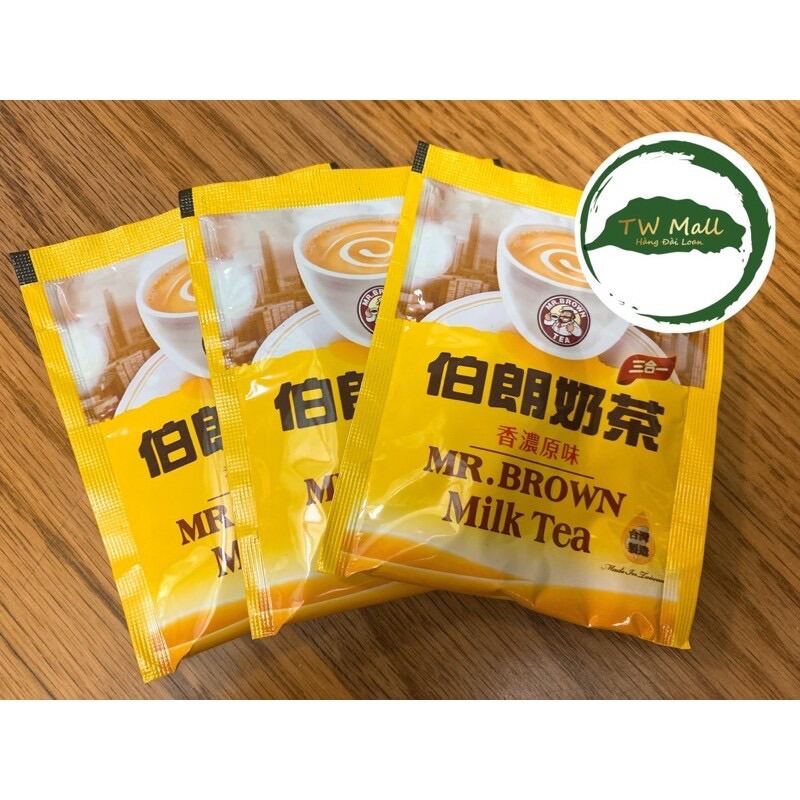 [HCM]  3 gói trà sữa Mr Brown truyền thống  TW MALL - trà sữa Đài Loan