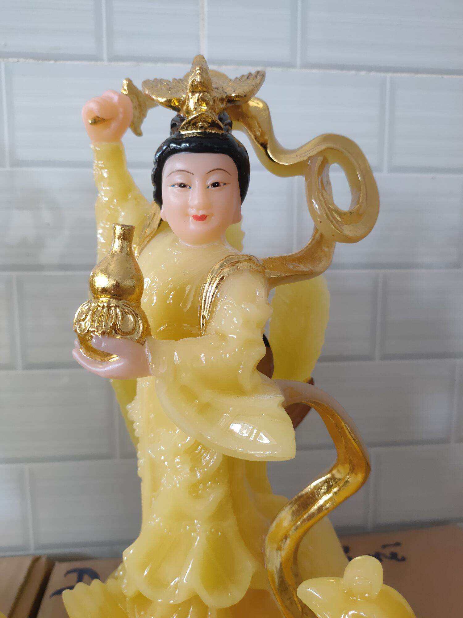 Tượng Cửu Thiên Huyền Nữ cao 30cm