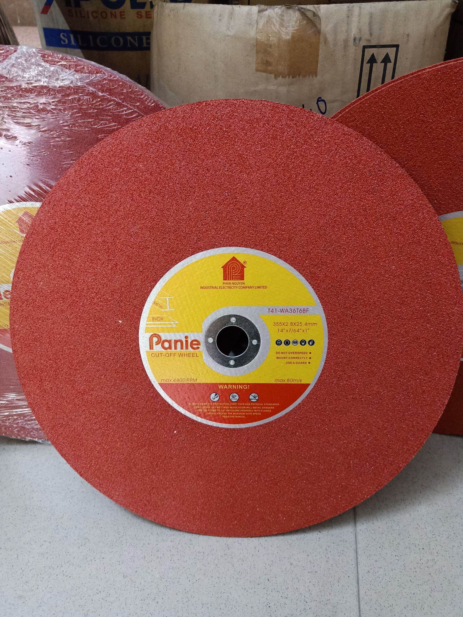 Đá cắt sắt, inox Panie 355mm