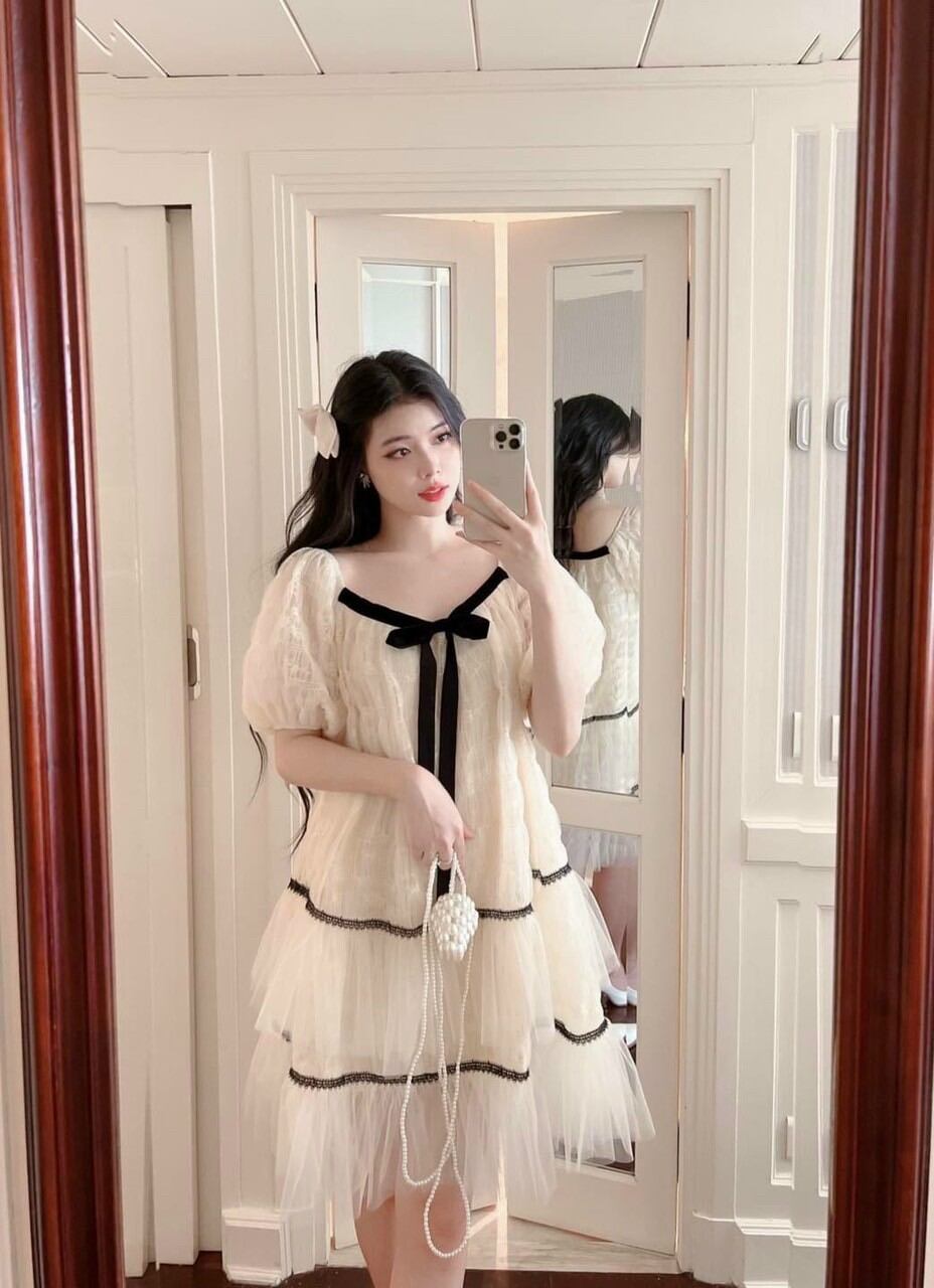 ĐẦM BABYDOLL TIỂU THƯ SIÊU XINH