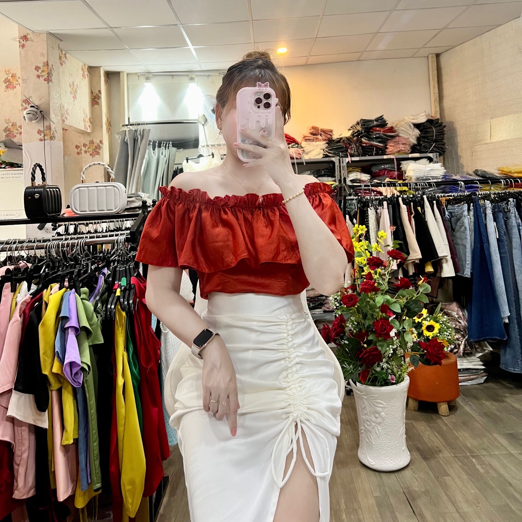 ÁO LỤA BẸT VAI NHIỀU SIZE HÀNG THIẾT KẾ