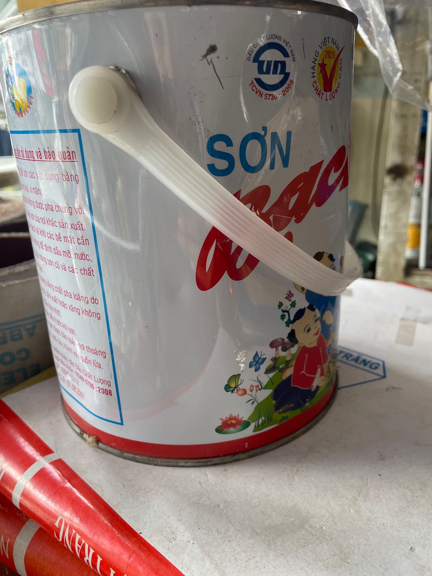 Sơn Bạch Tuyết màu trắng - 3kg