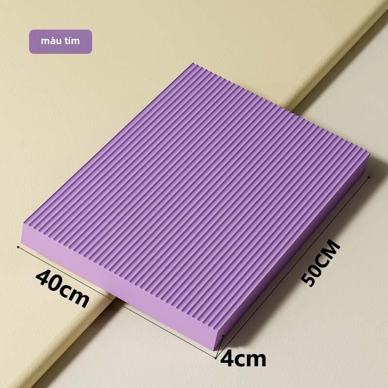 IWELL Yoga Pad Fitness Abdominal Wheel Special Kneeling Pad Thickened Foam Core Training Balance Pad