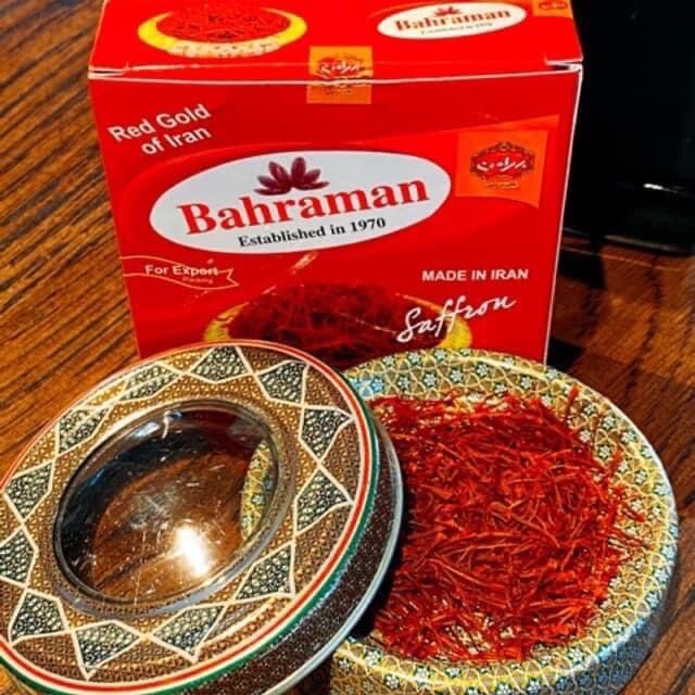 Saffron Nhuỵ Hoa Nghệ Tây Bahraman Đỏ chính hãng