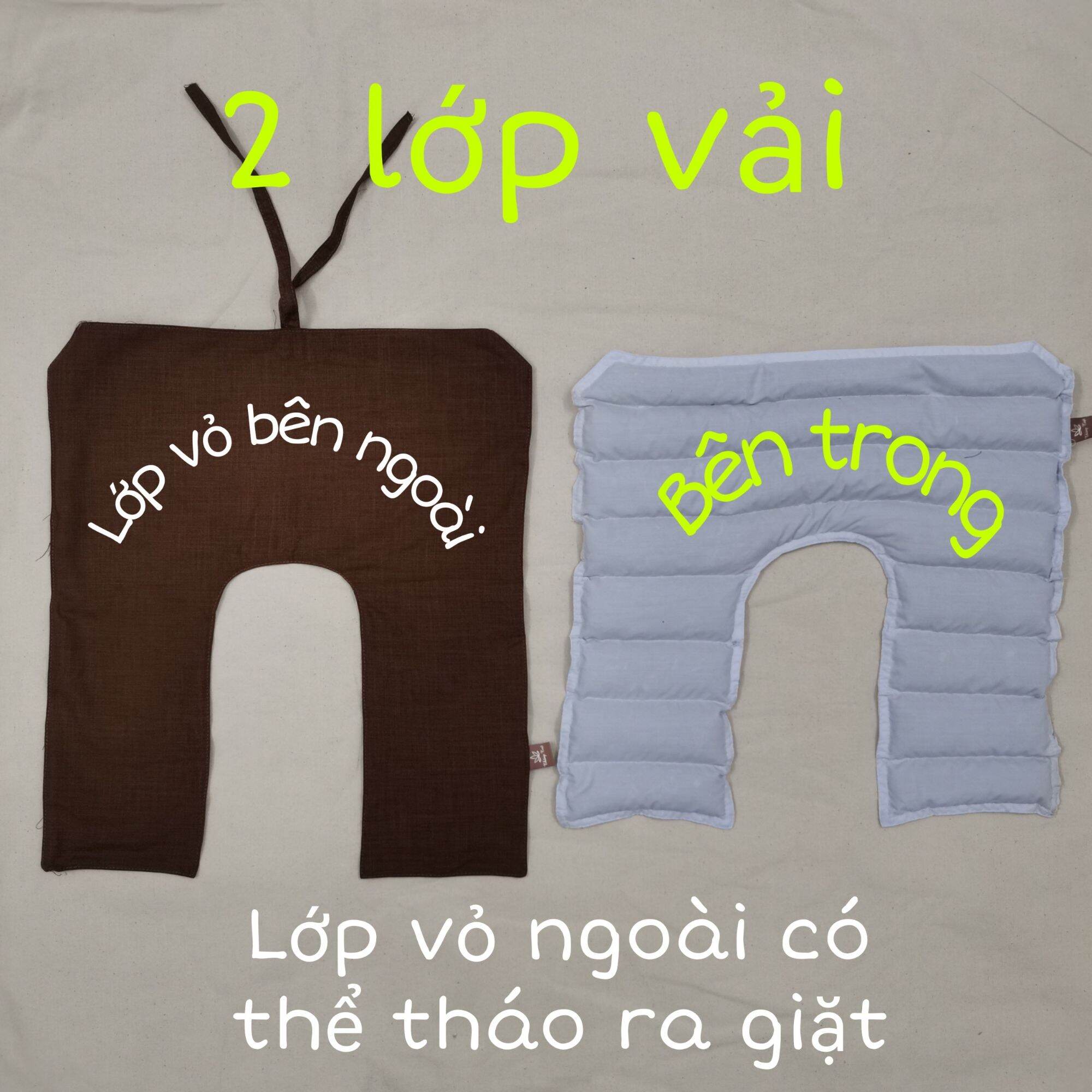 Túi Chườm Cổ Vai chữ U Thảo Dược