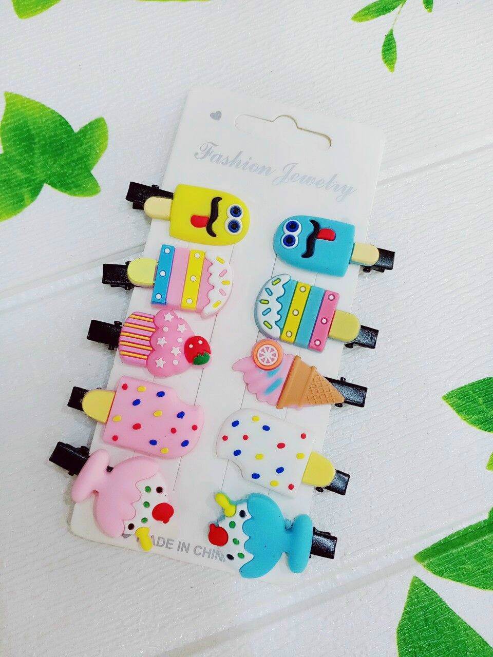 Set 10 kẹp Tóc Siêu Xinh Cho Bé