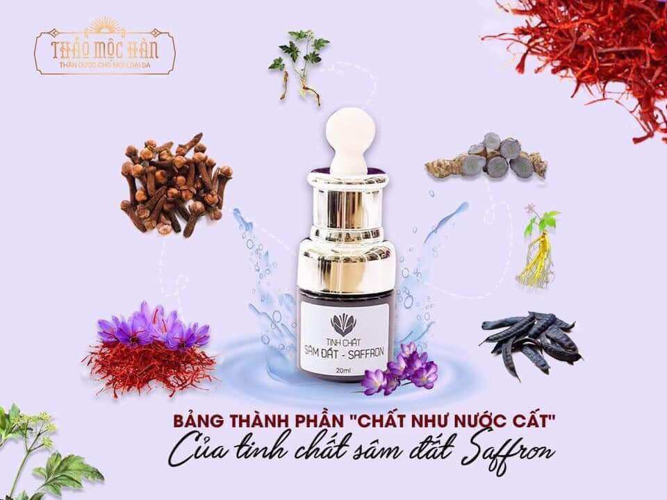 Tinh Chất  Sâm Đất Saffron  DR CELL 20ml