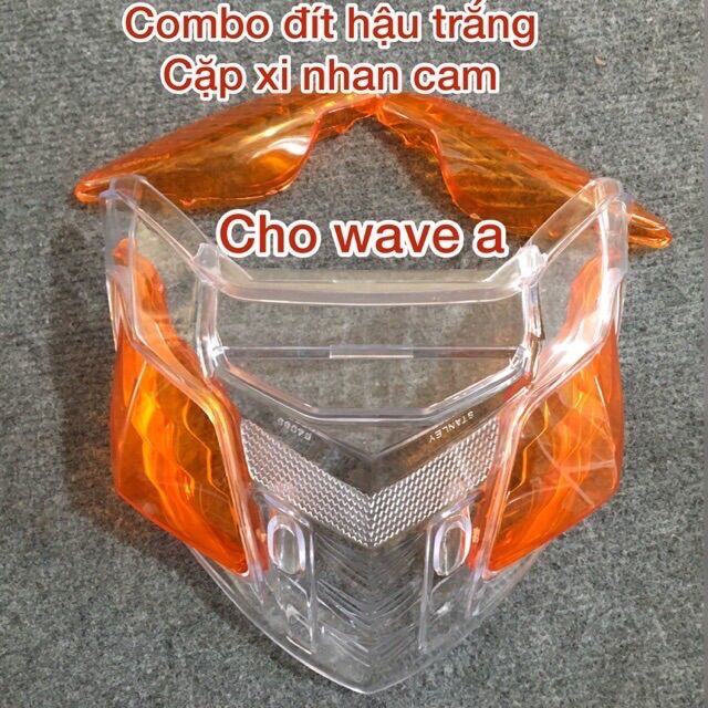 Combo hậu trắng xi nhan cam trước sau wave các đời