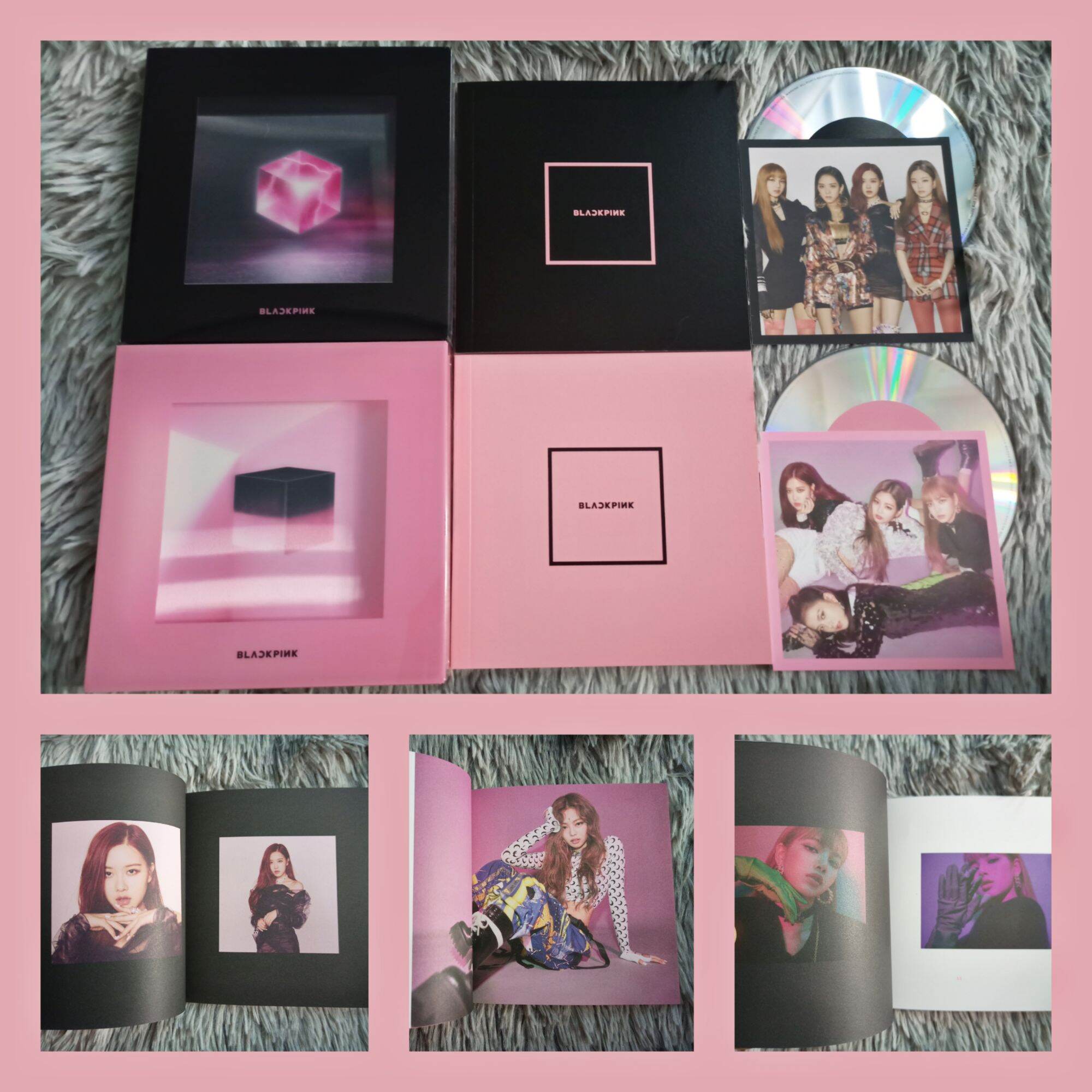 Blackpink album square up không photocard