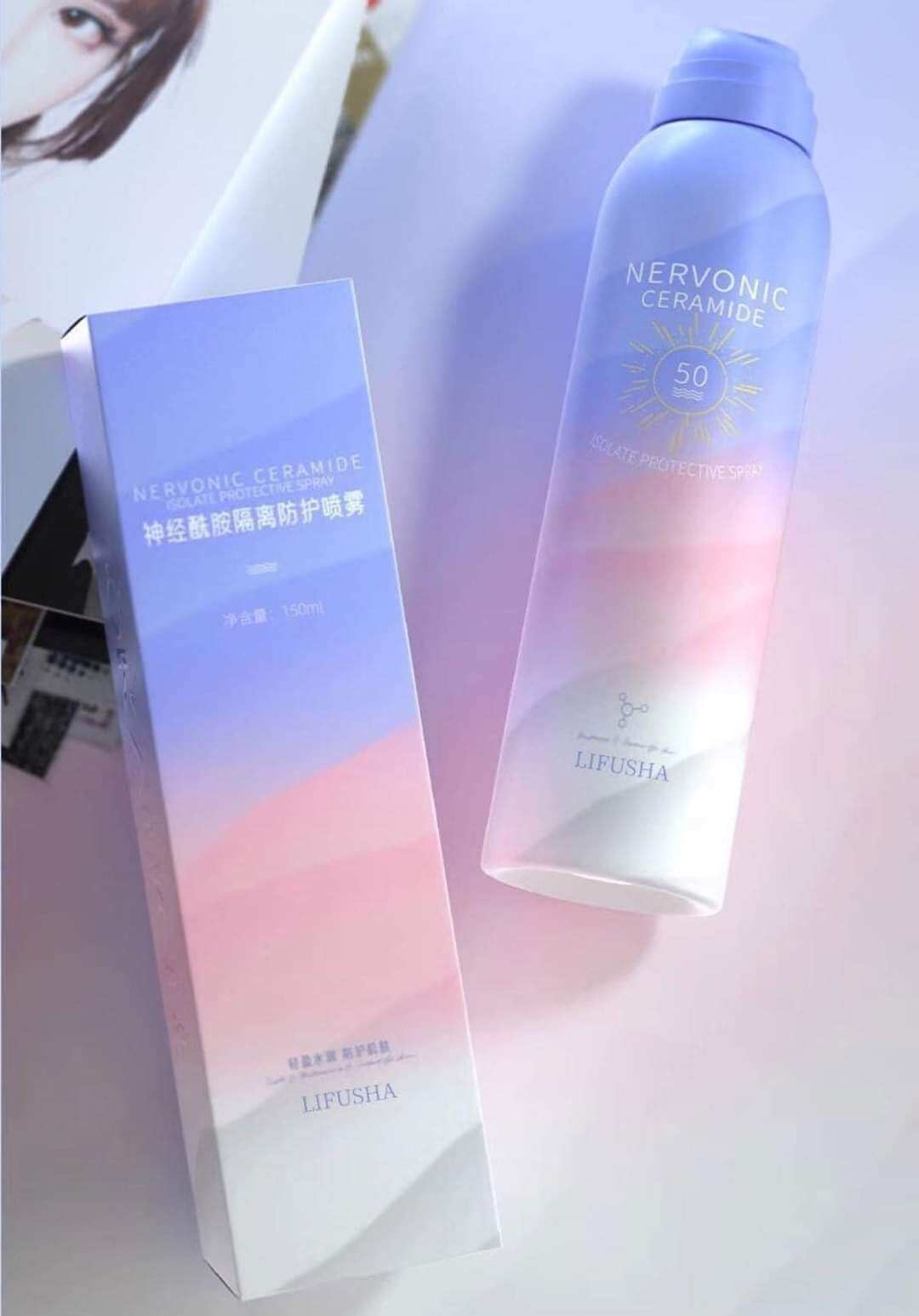 Xịt chống nắng Lifusha 150ml