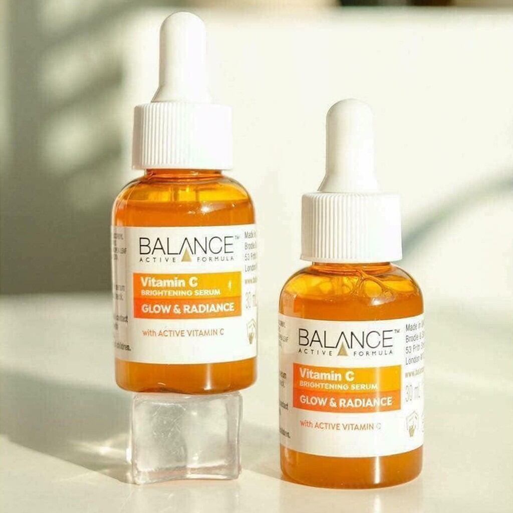 Serum sáng da mờ thâm Balance active formula Vitamin C Brightening 30ml