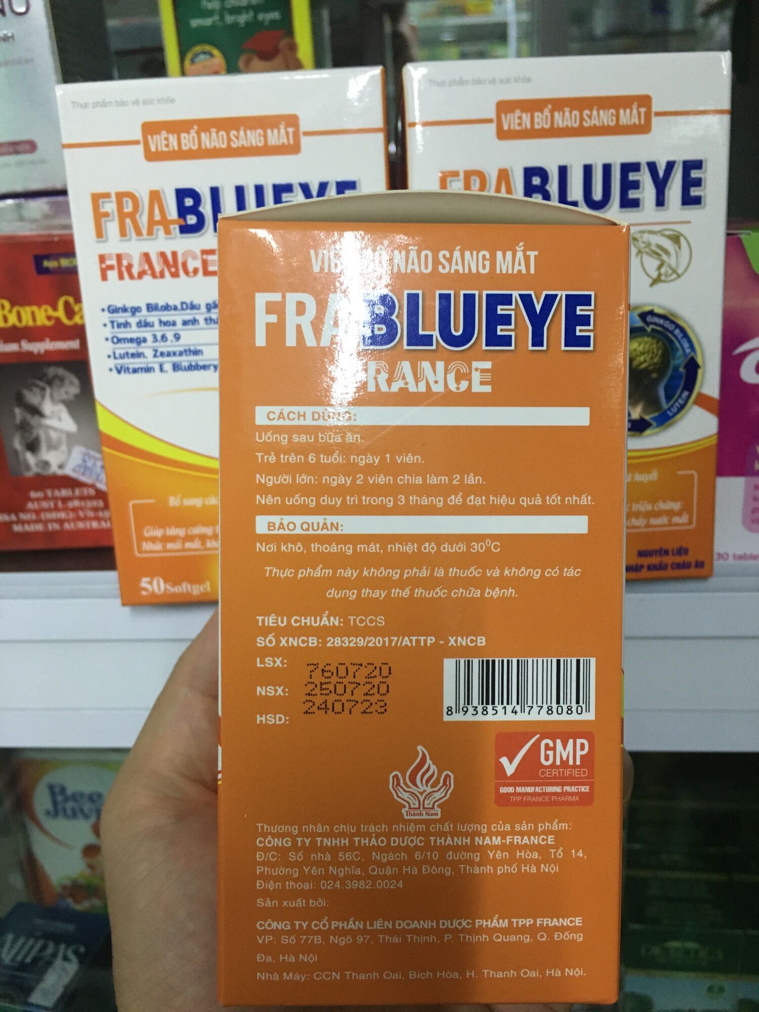 Bổ não,sáng mắt FRABLUEYE