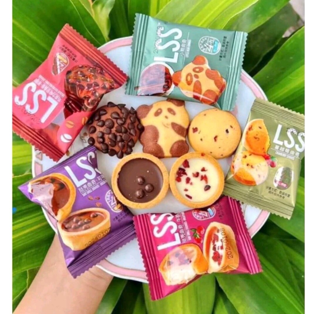 1kg bánh quy socola LSS mix đủ loại, đủ vị [anvatshopmetom]