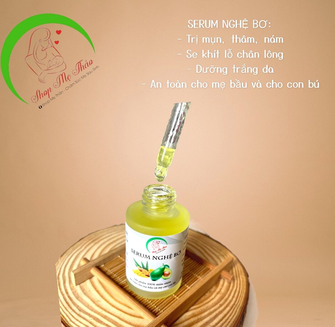 SERUM NGHỆ BƠ (HANDMADE)