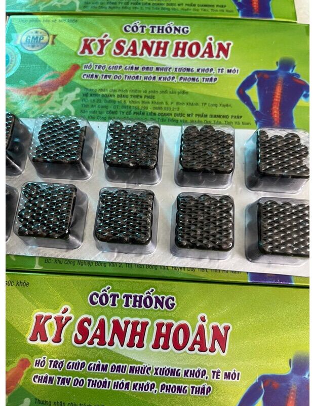 Cốt thống ký sanh hoàn - thực phẩm chính hãng