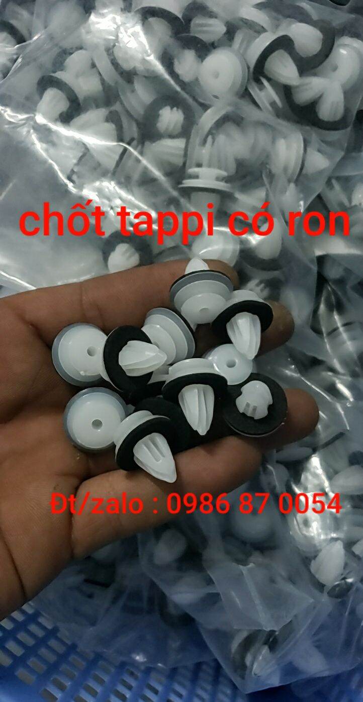 Bộ 100 chốt nút nhựa tappi cửa ô tô