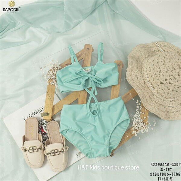 Set bikini cho bé từ 8-25kg