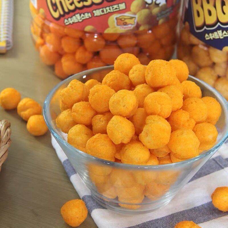 BÁNH SNACK VIÊN PHỦ PHÔ MAI CHEDDAR CHEESE BALL
