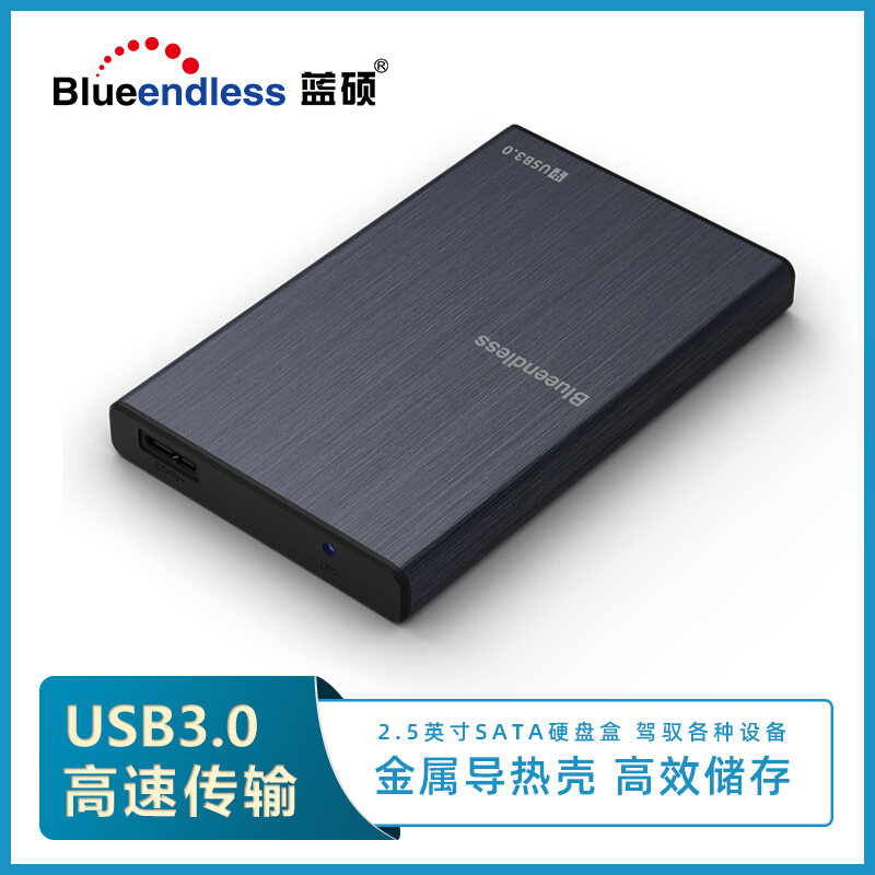 Bảng giá Lanshuo Hộp Ổ Cứng Di Động Máy Tính Xách Tay 2.5 Inch USB3.0 Trạng Thái Rắn Vỏ Ngoài Kim Loại Type-C Phong Vũ