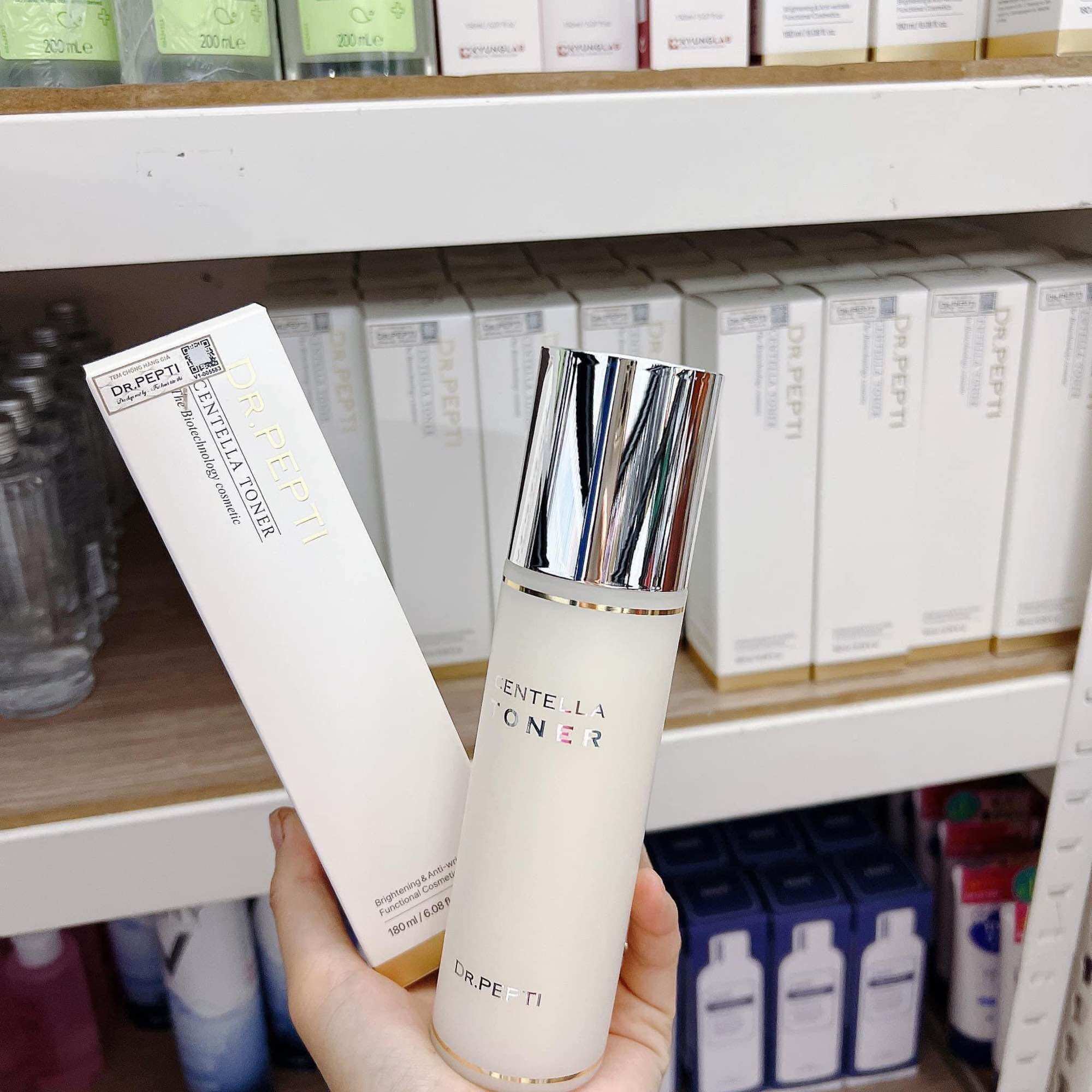 Nước Hoa Hồng Toner Centella Dr Pepti+ Mẫu Mới