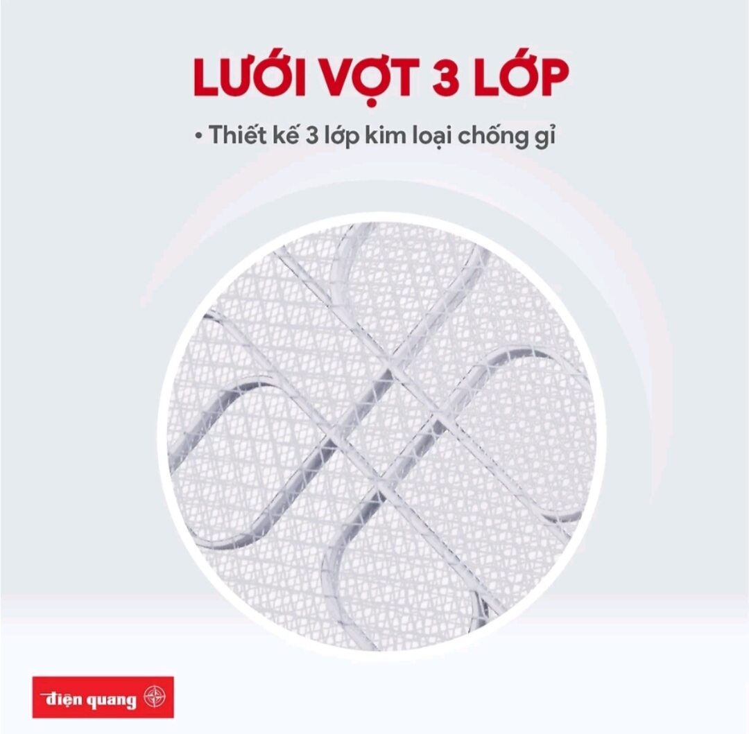 Vợt muỗi điện quang ĐQ EMR02