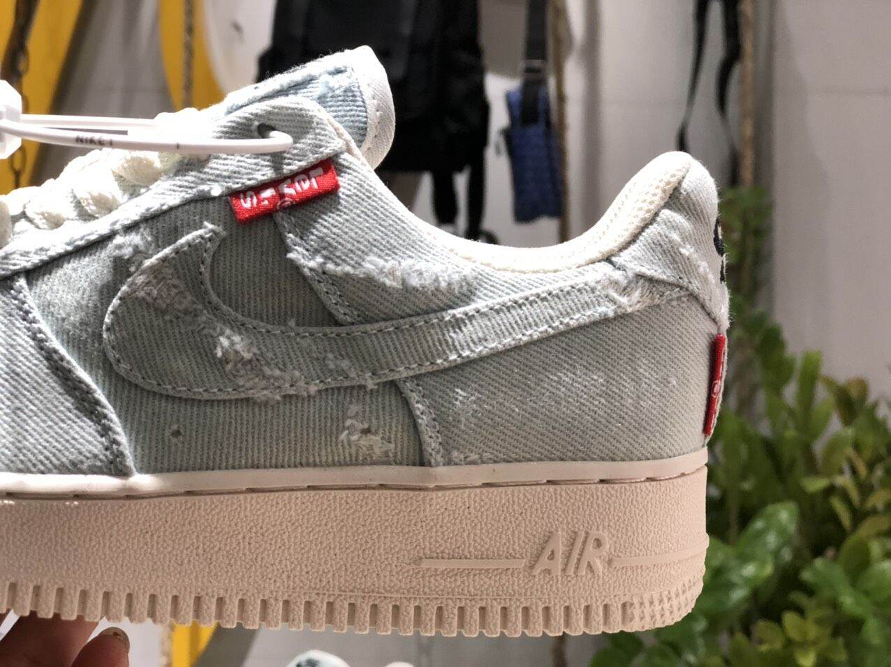 (  FREESHIP + FULL PHỤ KIỆN ) GIÀY NIKE AIR FORCE 1 x LEVIS