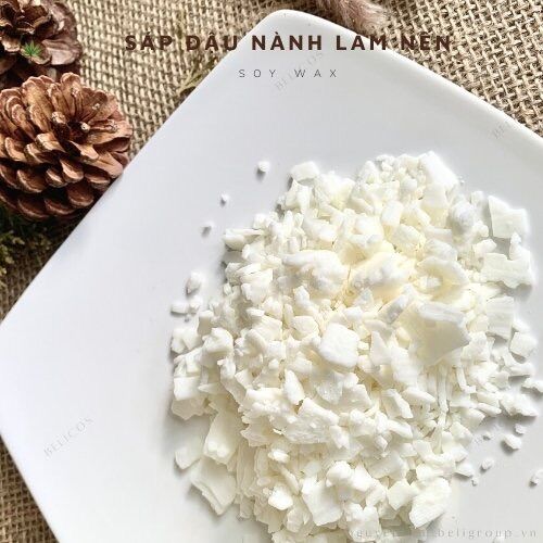 [HCM]Sáp Đậu Nành Làm Nến Thơm Cao Cấp 500 gram